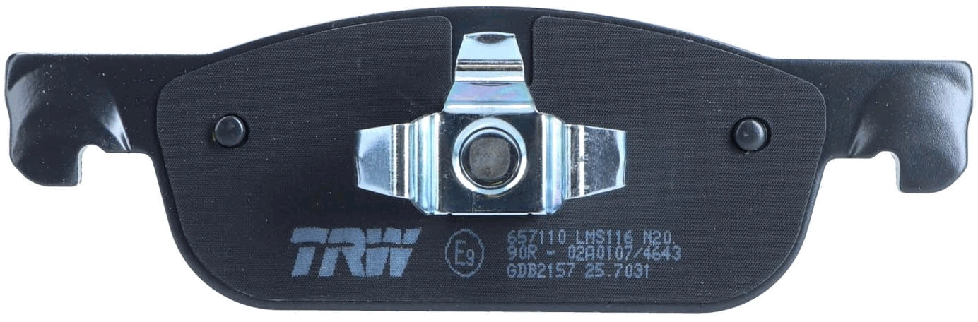 Kit plaquettes de frein TRW GDB2157 de remplacement pour frein à disque d'origine OE