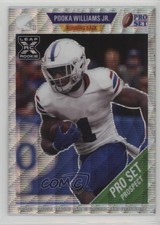 2021 Leaf Pro Set Metal Silver Wave 1/15 Pooka Williams Jr #72 0q3