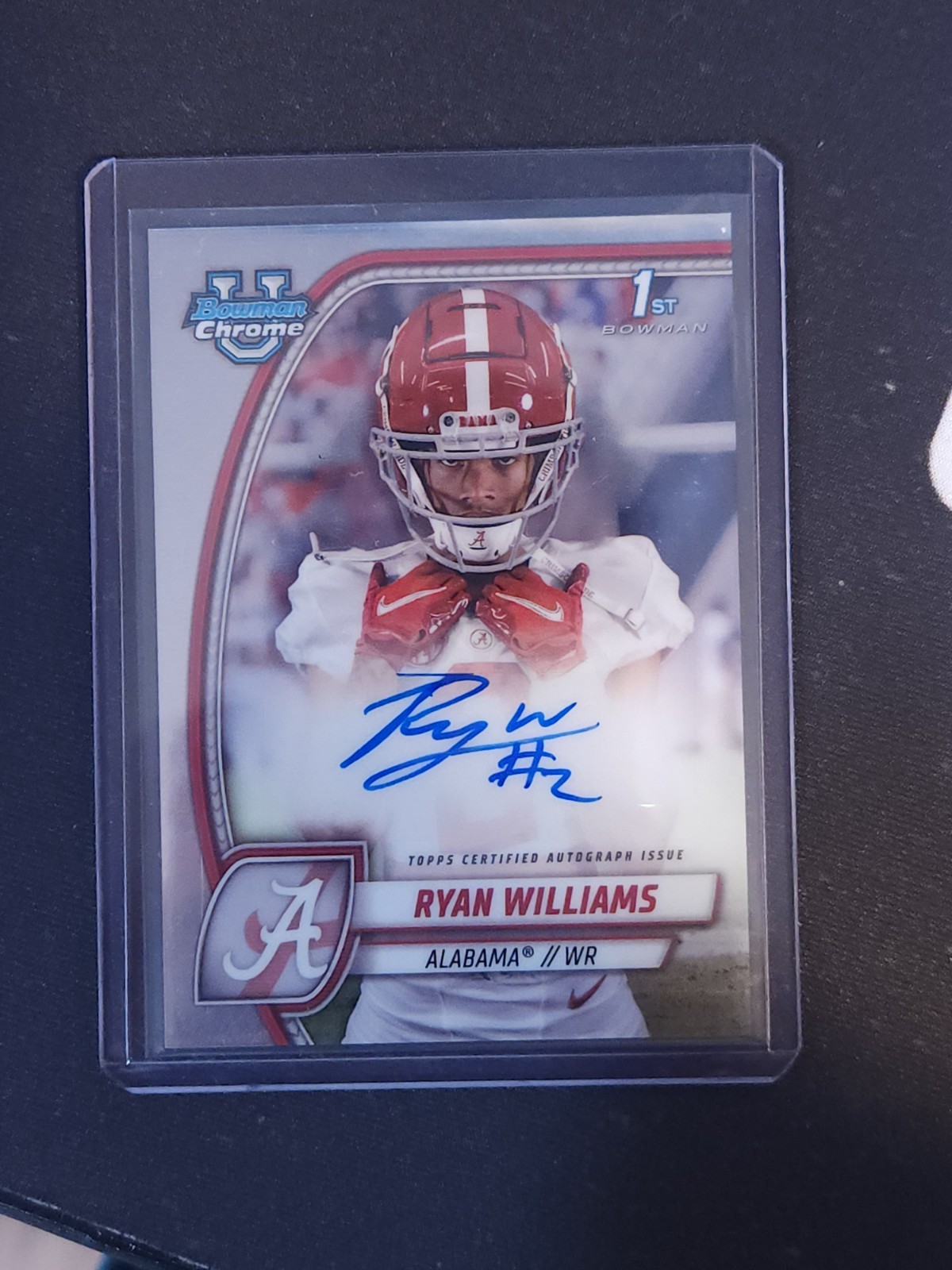 2024 Bowman University Chrome - Chrome Prospect Autographs Ryan Williams #PA-RWI