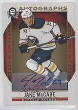 2018-19 O-Pee-Chee Coast to Canadian Tire Extended Jake McCabe #A-JM Auto 1o3