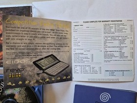 The Nomad Soul Sega Dreamcast | PAL | CIB + Reg Card W/ Damaged Case &Extra Game