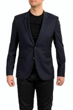 Hugo Boss Men's "Arti194E1"Extra Slim Soft Constructed Wool Blazer US 44R IT 54R