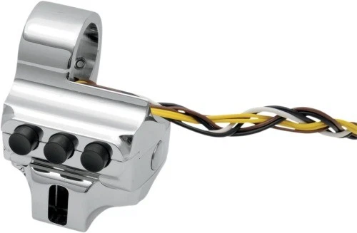 Performance Machine Contour Hydraulic Clutch 4-Button Switch 0062-2041-CH - Image 3 of 4