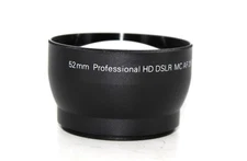 Zeikos ZE-2X52B 52mm 2X TelePhoto High Definition Lens DSLR - Japan Mint