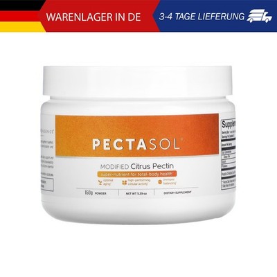 Econugenics, PectaSol  Modified Citrus Pectin, modifiziertes Zitruspektin, 150 g