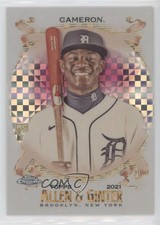 2021 Topps Allen & Ginter Chrome X-Fractor Daz Cameron #105 3q5