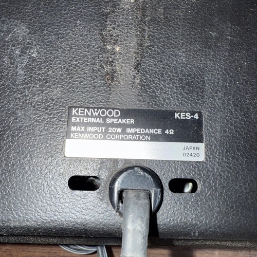 Kenwood KES -4 Two Way Radio External Speaker 20 Watt - Picture 6 of 11