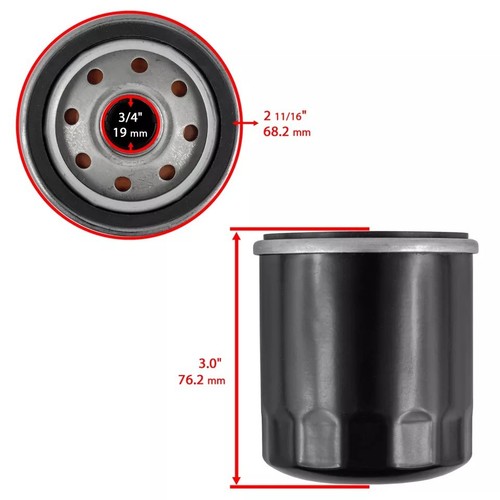 Oil Filter for John Deere XUV620i XUV625i XUV825i Gas XUV825 XUV590 AM107423 - Picture 2 of 5