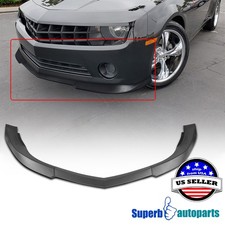 Fits 2010-2013 Chevy Camaro V6 Lower Splitter Spoiler Bumper Lip Matte Black