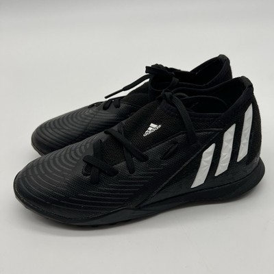 Adidas Boys Predator Edge 3 TF GZ2895 Indoor Soccer Cleats Black  Size 2 Kids