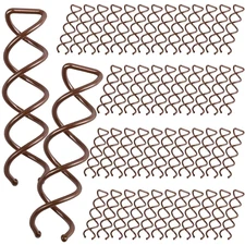 50 Pcs Spiral Hair Ties Bobby Pins Non-Scratch Hair Pins for Hairstyles