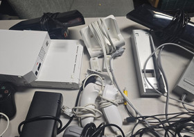 Massive Lot of Video Game Consoles/Hardware Nintendo Xbox Contollers Memory Card