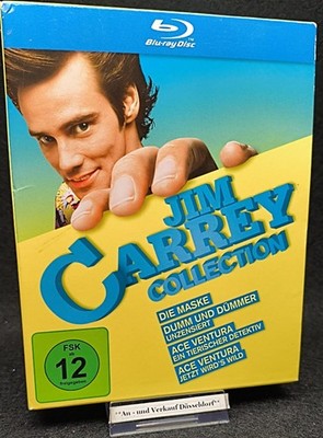 Jim Carrey Collection: Die Maske, Dumm & Dümmer , Ace Ventura 1 & 2 - 4x BLU RAY