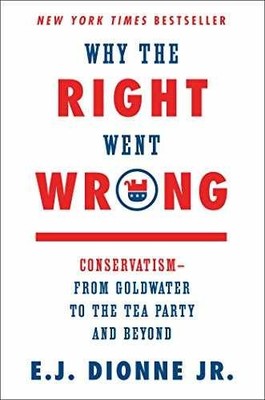 Why the Right Went Wrong: - Hardcover, by Dionne Jr. E.J. - Very Good b
