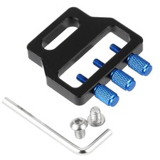 Metal Cable Clamp Lock Clip Fixator Tether Tool W/1/4" Screw For Camera Cage
