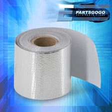 15FT Self Adhesive Header Intake Heat Wrap Shield Barrier Protection Tape Silver