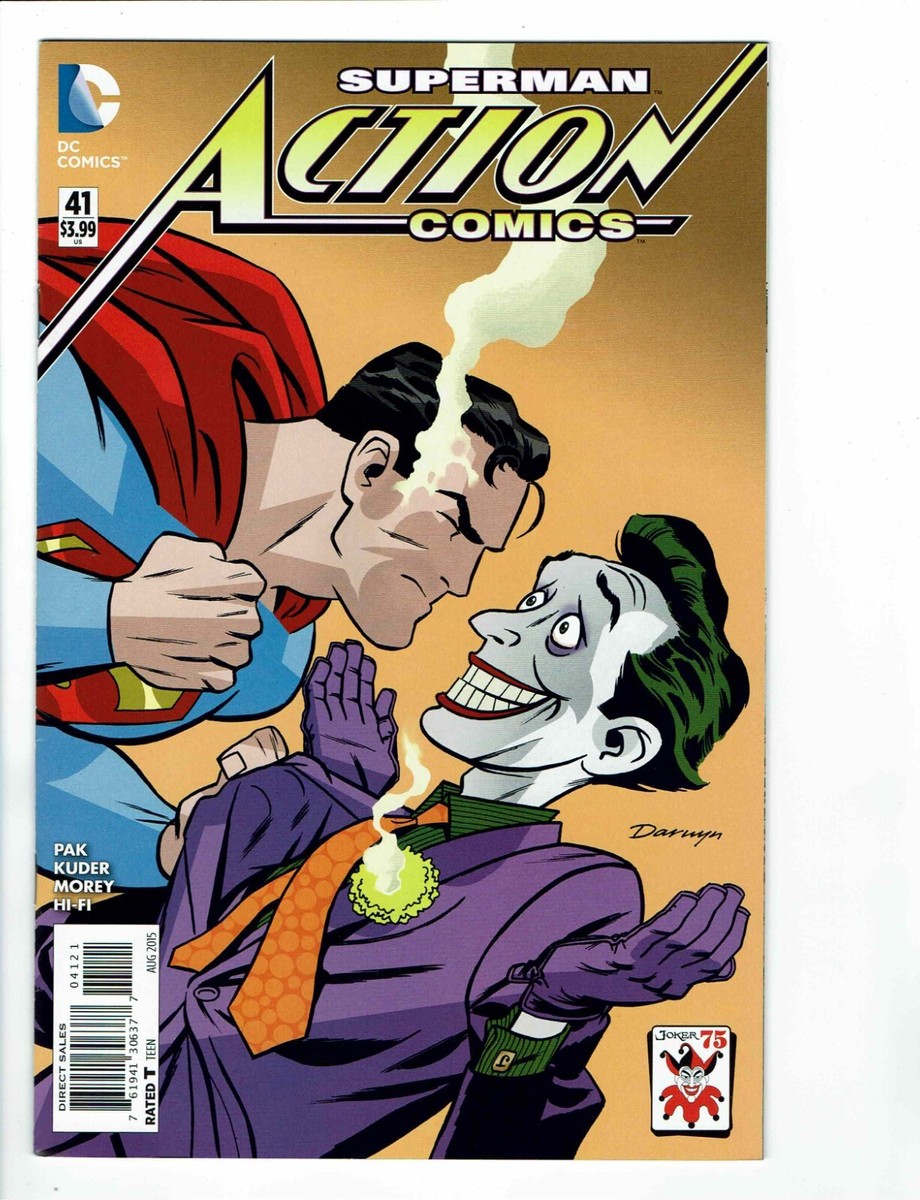 Action Comics #41 Darwyn Cooke The Joker 75th Anniversary Variant