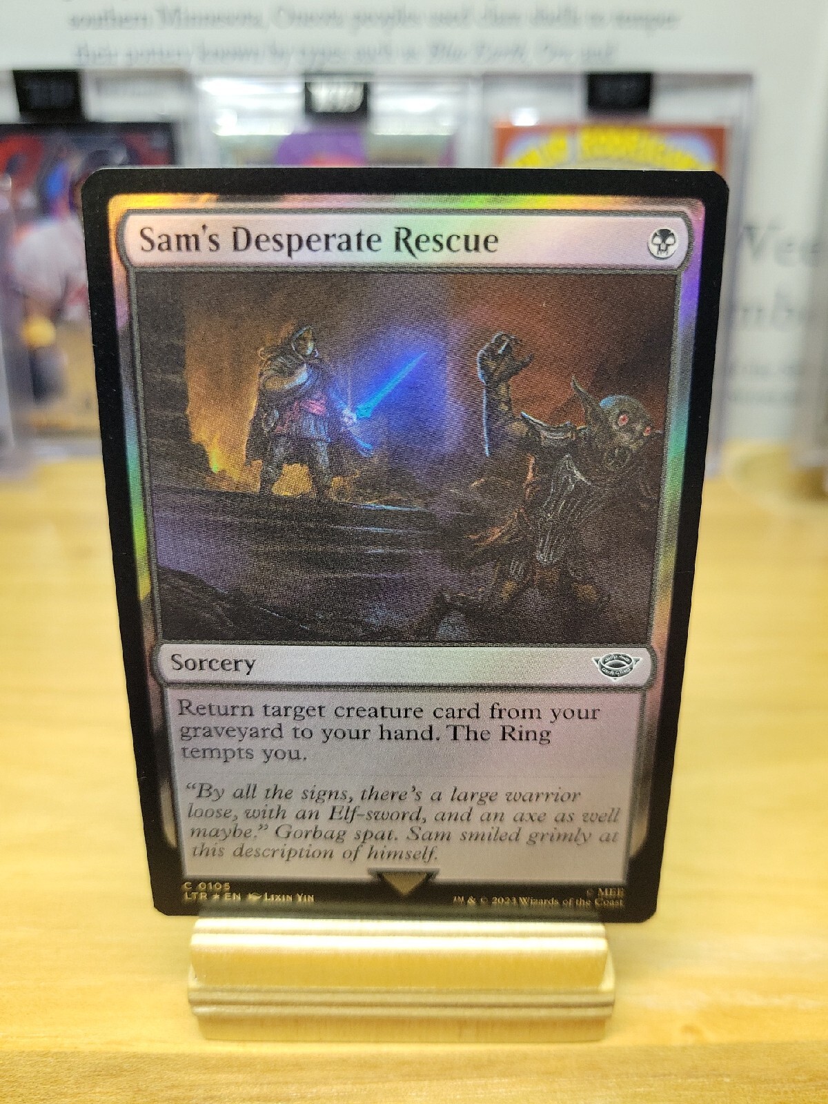 2023 MTG Lord Of The Rings Sam's Desperate Rescue Common Foil 0105 | eBay