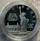 Proof 1986-S Ellis Island Statue of Liberty Commemorative 90% Silver Dollar
