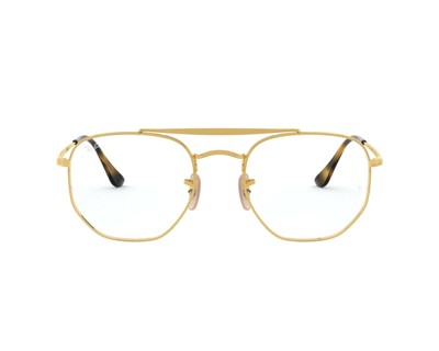 Ray Ban occhiale da vista 3648v marshall metallo oro goccia aviator UOMO  DONNA | eBay
