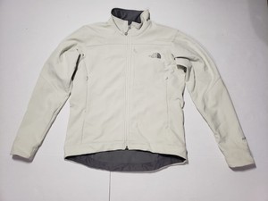 cream north face coat