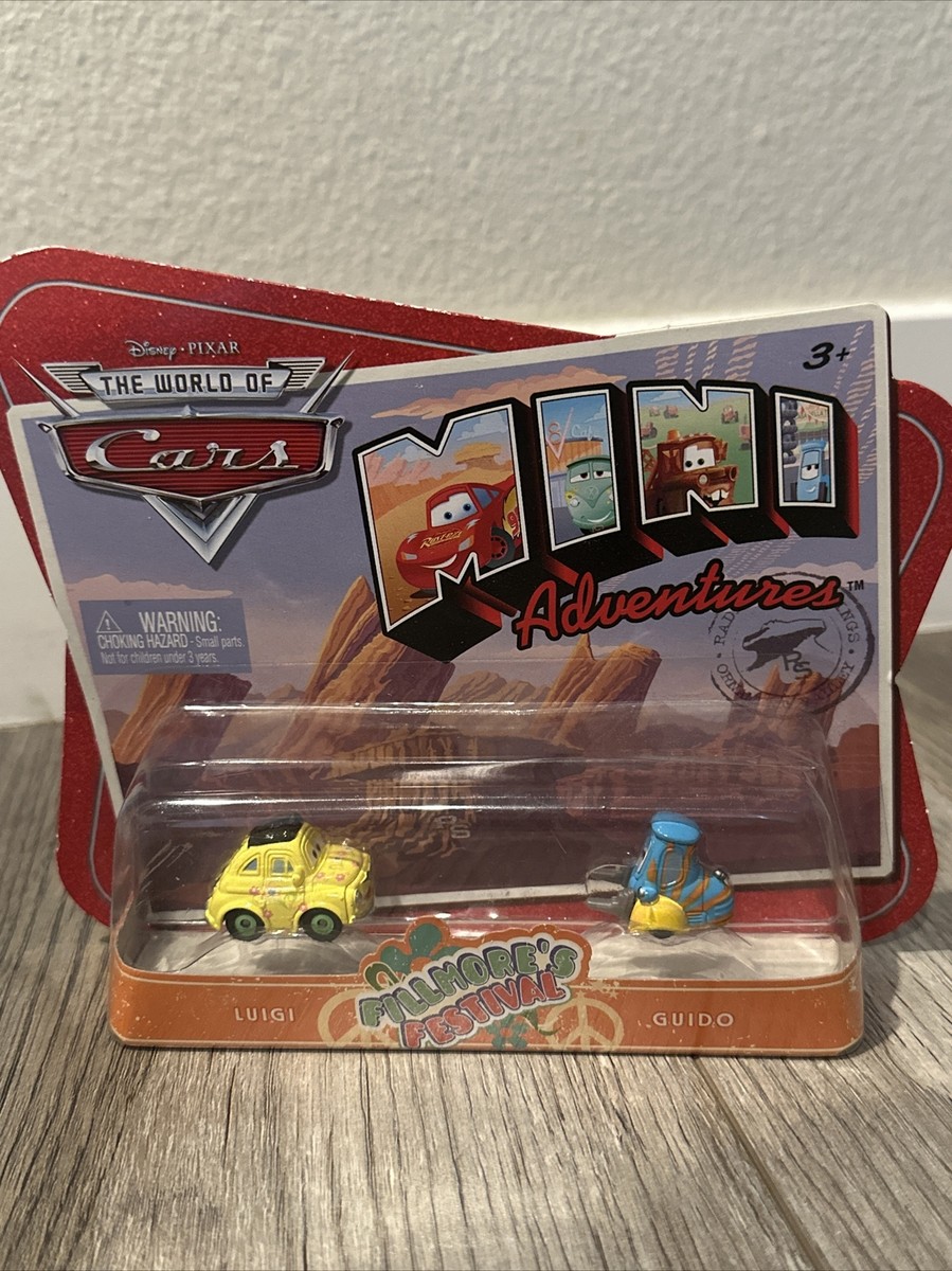 The World of Cars Mini Adventures Fillmore's Festival Plastic Car