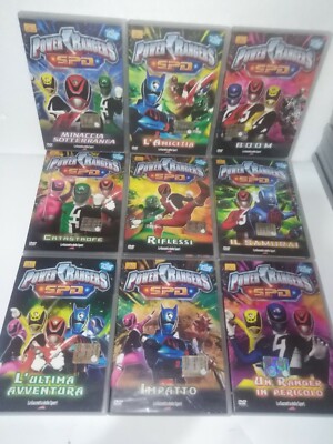 Lot 9 DVD Power Rangers S. P.D. DVD Art. 410 jetix sportzeitung