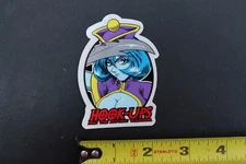 Hook-Ups Skateboard Psychic Warrior Sexy Anime Girl OG HU1 Skateboarding STICKER