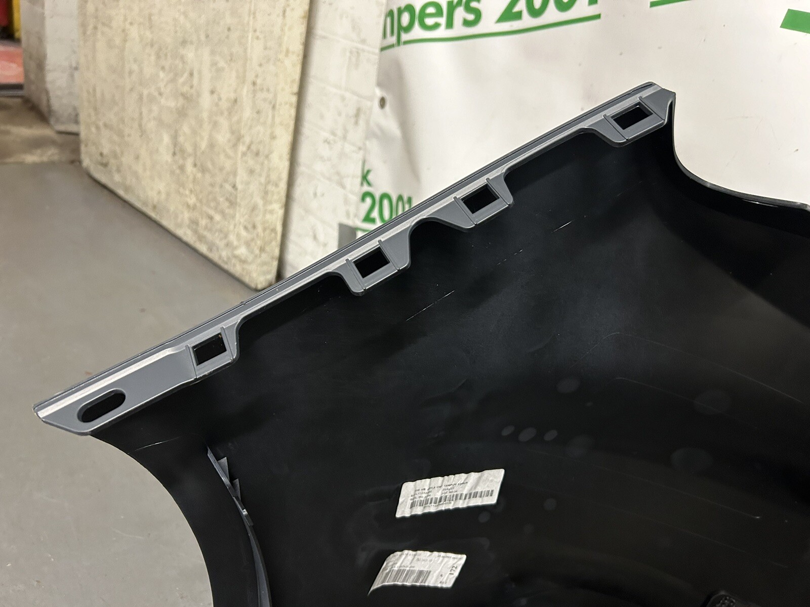 Fiat TIPO 2016 - 2018 Genuine Hatch Rear Bumper Lower Diffuser 