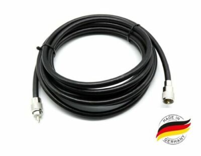 RG 213 Koaxkabel mit 2 x PL-Stecker - gewünschte Länge wählen