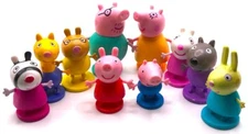 PEPPA PIG Figure Play Set NICKELODEON Nick Jr PVC TOY Daddy MUMMY George DANNY!