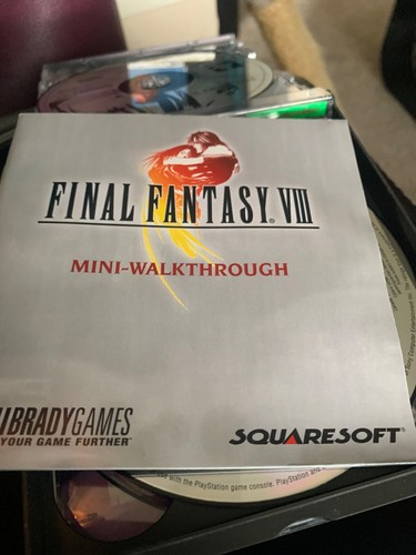Final Fantasy VIII (PlayStation 1, 1999) GREATEST HITS with Manual - Picture 3 of 7