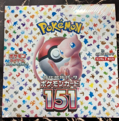 Pokemon Card Scarlet & Violet Pokemon Card 151 Booster Box sv2a