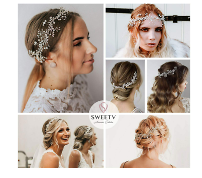 Diademas para el cabello de piedras pelo de moda mujer accesorios cabello  boda