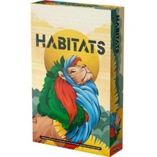 HABITATS Board Game .. Build a nature preserve where animals