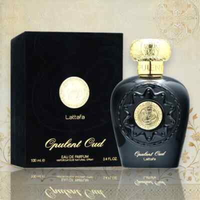 Original Lattafa Opulent Oud Eau de Parfum 100 ml   Authentisch und hochwertig