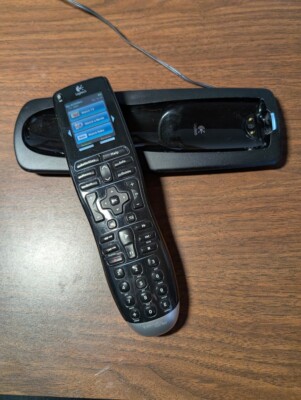 Logitech Harmony One Universal Remote Control  w/charging dock & Cd, manuals