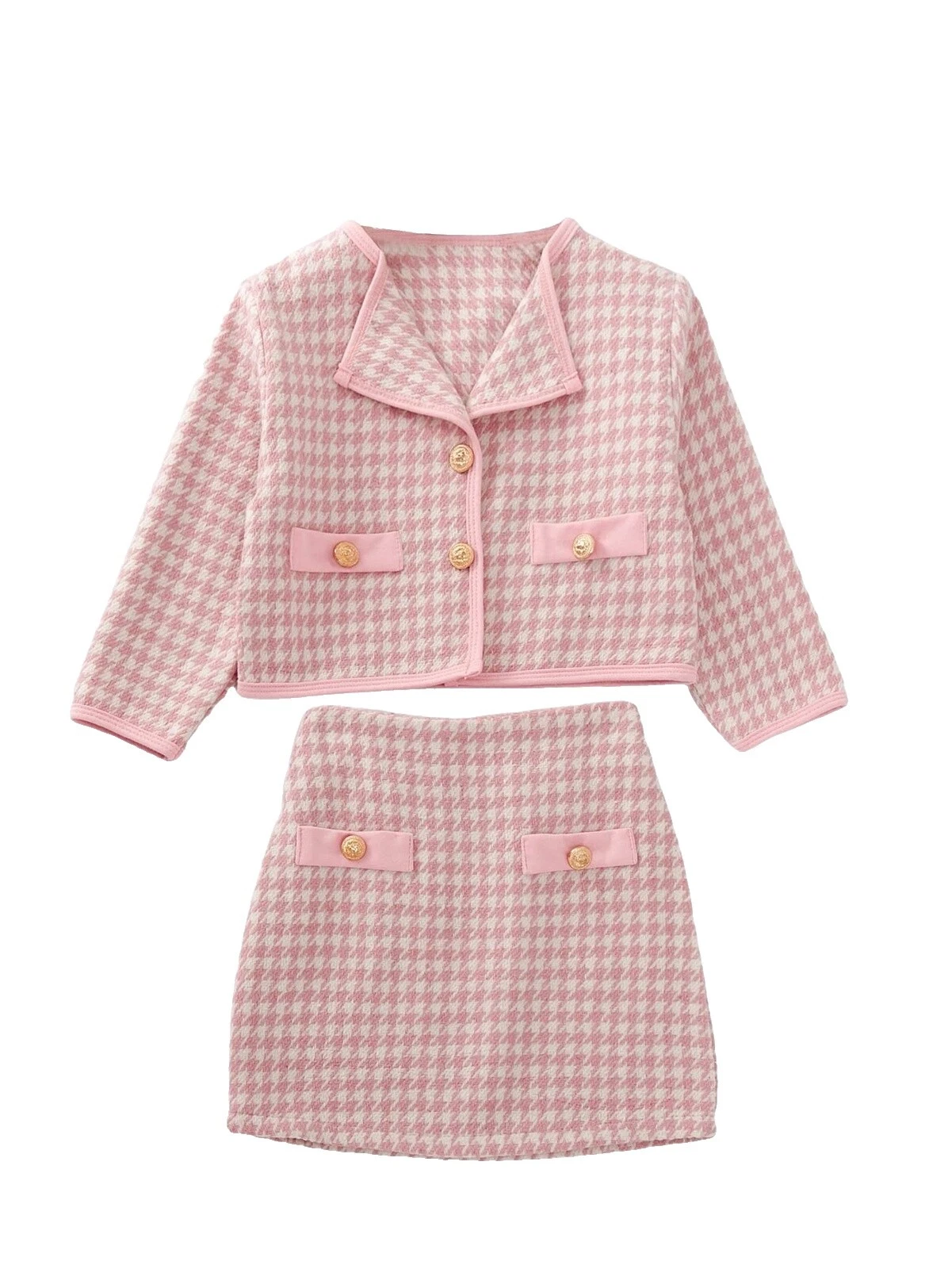 Long Sleeve 7 Size Outfits & Sets for Girls