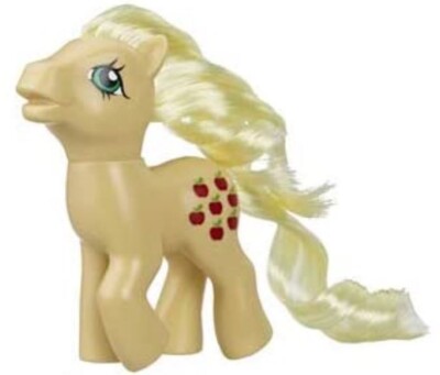 My Little Pony Retro Rainbow Mane Applejack 3-Inch Mini Figure