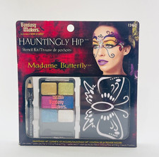 Fantasy Makers Wet n Wild Halloween Makeup Stencil Kit, 12462 Madame Butterfly