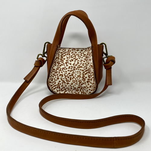 Madewell Bags The Micro Sydney Crossbody Bag Brown Leather Pony Hair eBay