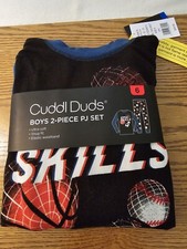 CuddlDuds Boys 2-Piece PJ Set, Size 6, Ultra soft, NWT