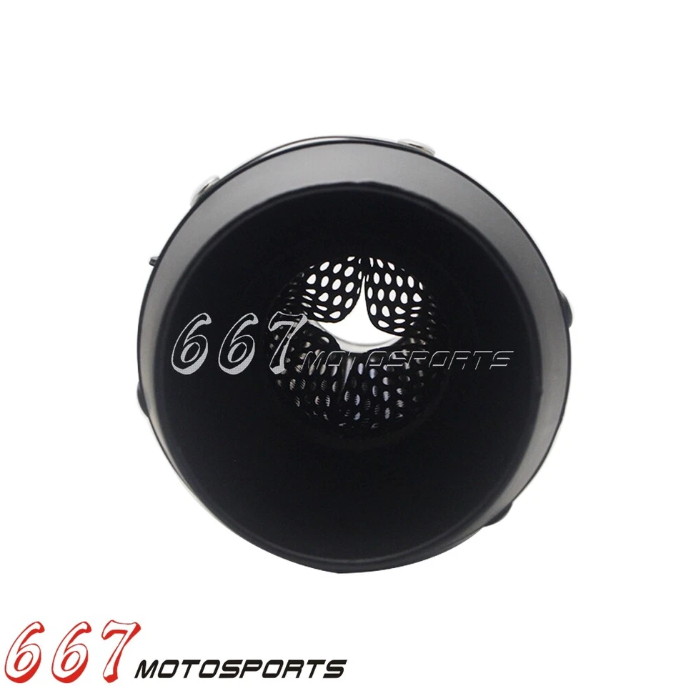 Tubo silenciador de escape 38~51 mm para Suzuki GSXR600/750 Yamaha R6 Ninja Honda CBR Foto 4 de 4