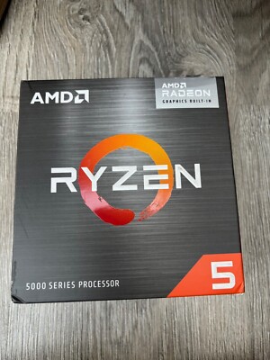 AMD Ryzen 5 5600G Processor (4.4 GHz, 6 Cores, Socket AM4