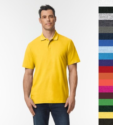 Herren Poloshirt Deluxe Softstyle Gildan Baumwolle Double Pique Öko-Tex 64800