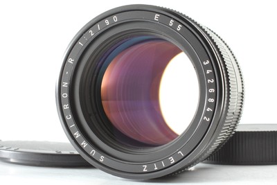 [N MINT] Leica Leitz Summicron R 90mm F/2 E55 R-Only Film Camera Lens From JAPAN