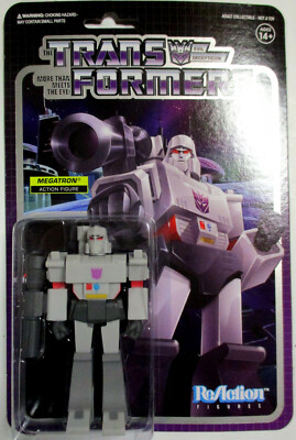TRANSFORMERS Megatron - Super7 - Reaction Figure - 10 cm / 3 3/4'' (Wave 1)