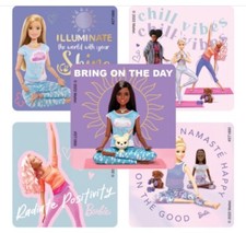 20 Barbie Yoga Stickers Party Favors Teacher Supply Mattel Positivity Namaste