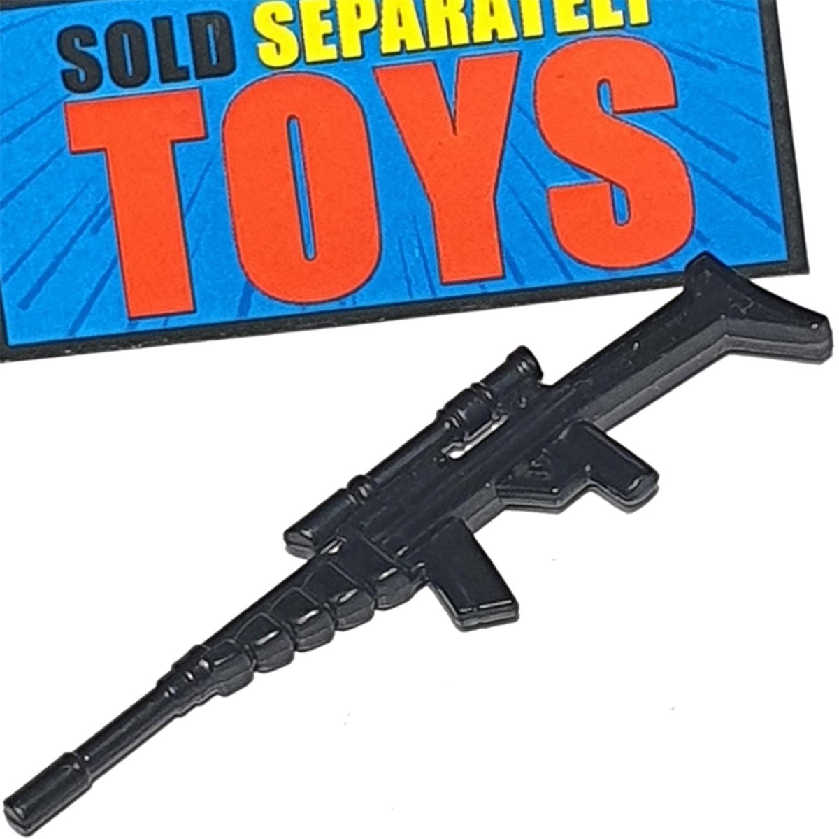 Vtg GI Joe Baroness v1 RIFLE gun original 1984 Cobra black weapon