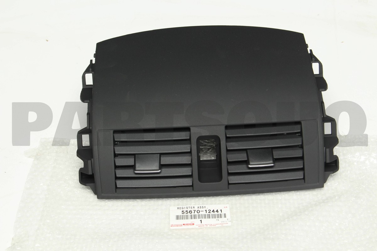 5567012441 Genuine Toyota REGISTER ASSY, INSTRUMENT PANEL, CENTER